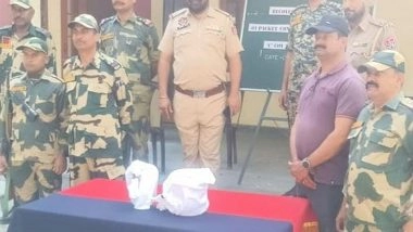 India News | BSF Foils Multiple Cross-border Smuggling Attempts Along the Punjab Border