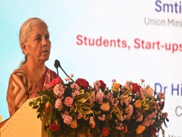 India News | Finance Minister Nirmala Sitharaman Visits Tata Electronics' OSAT Project Site at Jagiroad