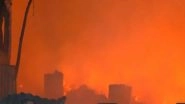 India News | Delhi: Major Fire Breaks out at Slum Area in Rithala