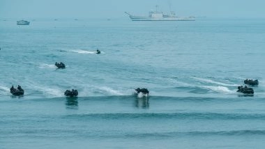 World News | Taiwan Detects 18 Chinese Aircraft, 7 Vessels, 1 Ship Around Itself