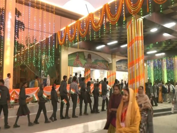 India News | UP: PM Modi to Flag off 4 Vande Bharat Trains, Preparations Underway at Varanasi Junction Railway Station