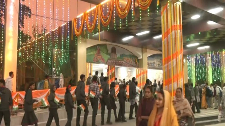 India News | UP: PM Modi to Flag off 4 Vande Bharat Trains, Preparations Underway at Varanasi Junction Railway Station