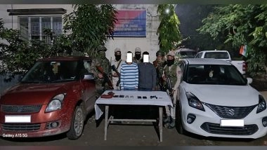 India News | Manipur: Two Arrested in Imphal East; Pistol, Ammunition, Cash Seized