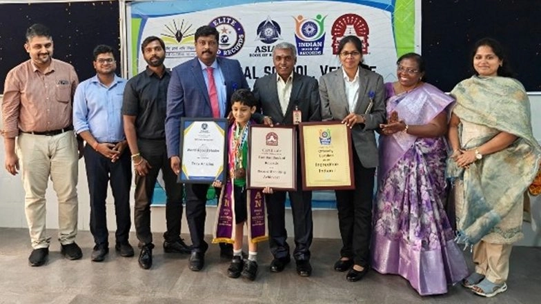 Business News | Young Achievers of FIITJEE Global School Gear Up for 25 Elite World Record Feats