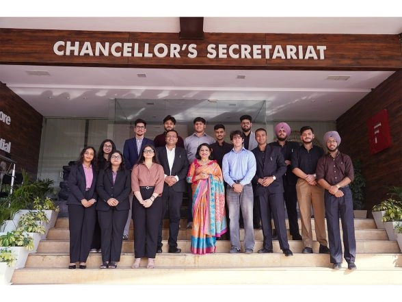 Business News | Chitkara University Students Showcase 18 Startups at Microsoft Office, Gurugram