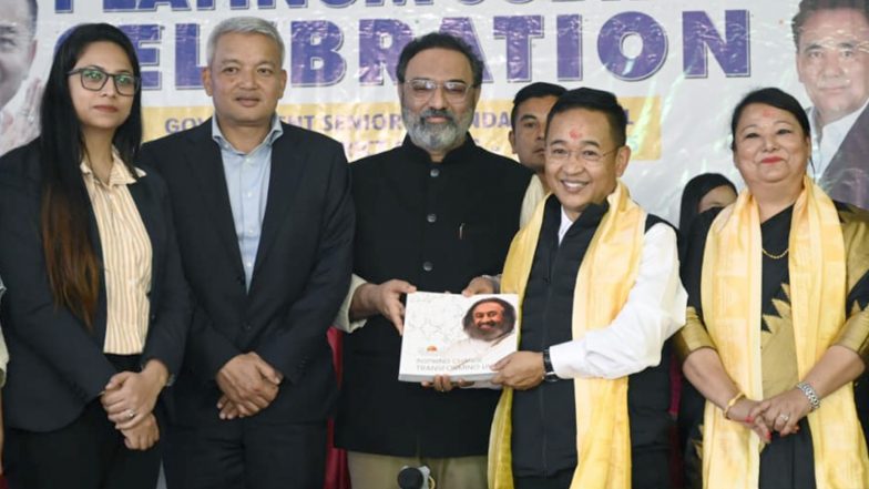 Business News | Gurudev Sri Sri Ravi Shankar's Green Vision Shines in Sikkim as AOL-SSRDP and Schneider Electric Make Bariakhop School a Smart Model School on Its 75th Anniversary