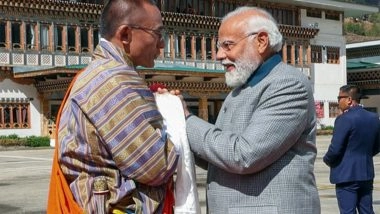 World News | PM Modi to Visit Bhutan on Nov 11-12, Inaugurate Hydropower Project and Join Global Peace Festival
