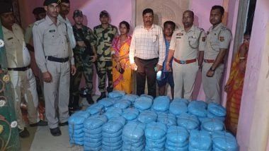 India News | Tripura: BSF Apprehends Three Bangladeshi Nationals, Seized 168 Kg Ganja