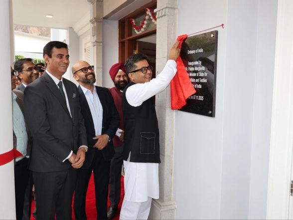 World News | MoS Margherita Inaugurates New Chancery Building of Indian Embassy in Bolivia