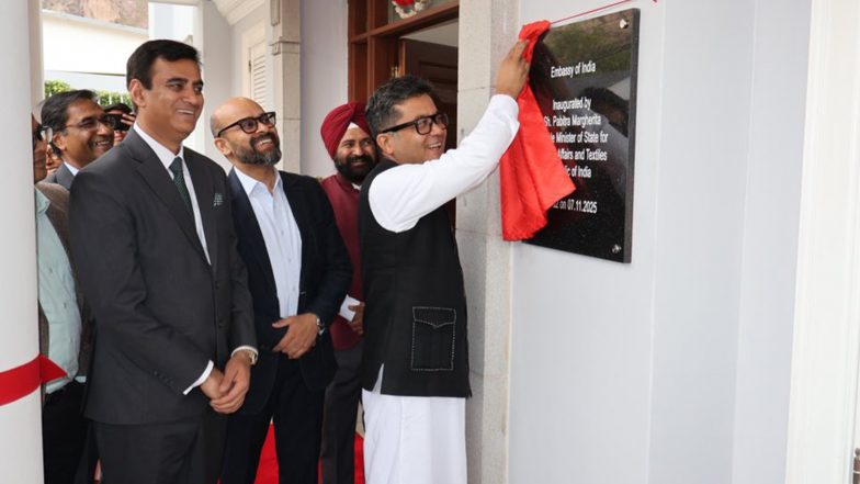 World News | MoS Margherita Inaugurates New Chancery Building of Indian Embassy in Bolivia