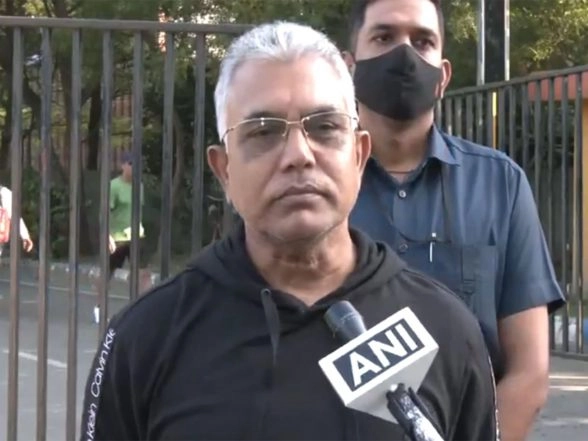 India News | BJP Leader Dilip Ghosh Slams Trinamool MP Abhishek Banerjee, Accuses Him of Politicising SIR Issue