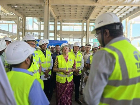 Business News | Assam to Be Part of Global Semiconductor Ecosystem in 2026: Nirmala Sitharaman Reviews Plant's Progress