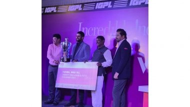 Sports News | Pukhraj Eyes Bigger Goals as He Jumps to 2nd Place on IGPL OOM; Receives Award from Arjun Munda
