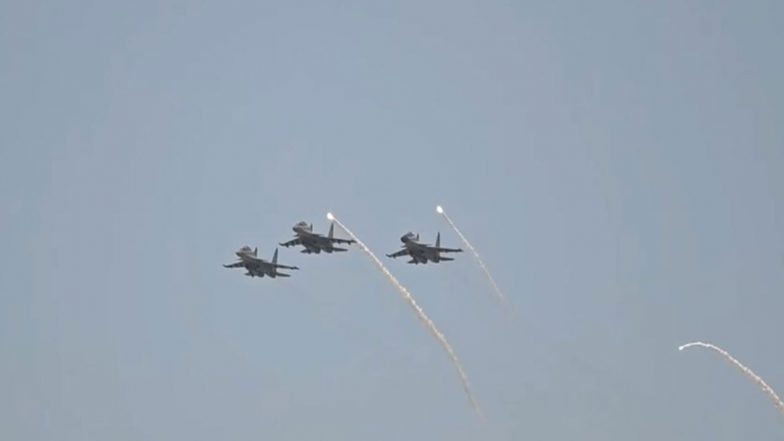 India News | Assam: IAF's Air Display Dazzles Guwahati Skies over Brahmaputra