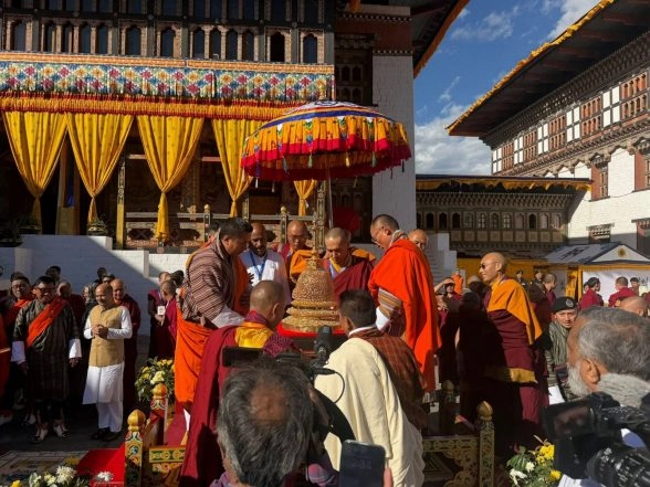 World News | Jaishankar Expresses Gratitude for Bhutan's Warm Welcome to Sacred Relics of Lord Buddha from India