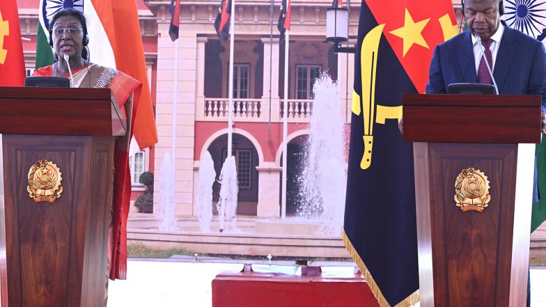 World News | President Murmu Welcomes Angola's Decision to Join Global Biofuels, International Big Cat Alliances