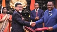 World News | India-Angola Ink MoUs on Cooperation in Marine Resources, Consular Matters