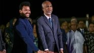 World News | Maldives: Civil Aviation Minister Naidu Attends Inauguration of Redeveloped Hanimaadhoo International Airport