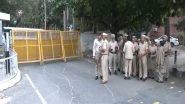 India News | Chandigarh: Police Personnel Deployed at Gates of Panjab University Ahead of Students Protest