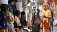 India News | Uttar Pradesh: CM Yogi Adityanath Holds 'Janta Darshan' at Gorakhnath Temple in Gorakhpur