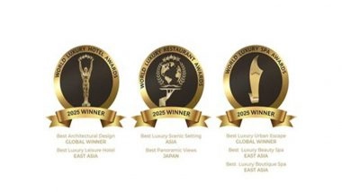 Business News | BELLUSTAR TOKYO, A Pan Pacific Hotel: Winner of Multiple Awards in the Hotel, Restaurant and Spa Categories at the World Luxury Awards 2025