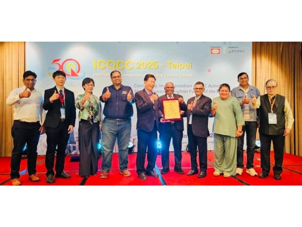 Business News | Vikrant University's MD Shines at ICQCC 2025, Taipei