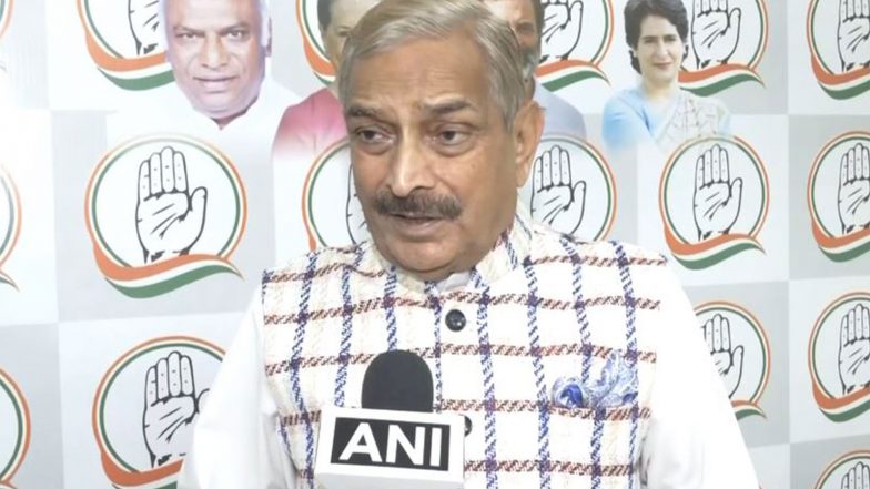 India News | Pramod Tiwari Takes Dig at NDA, Says Bihar Elections Are 'Biharis' Vs 'Baharis'