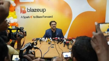 Business News | Blazeup Launches from Nellore, Andhra Pradesh--an AI Platform Built in a Tier-2 City of India for the World