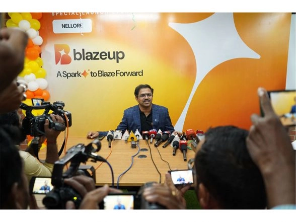 Business News | Blazeup Launches from Nellore, Andhra Pradesh--an AI Platform Built in a Tier-2 City of India for the World