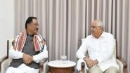 India News | Chhattisgarh CM Vishnu Deo Sai Pays Courtesy Visit to Gujarati CM Bhupendra Patel in Gandhinagar