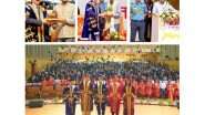 Business News | Governor H.E. Ramen Deka Presides Over a Grand and Global AAFT University Convocation 2025 at Raipur