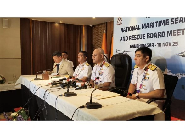 India News | Gujarat: ICG Organises National Maritime Search and Rescue Board Meeting in Gandinagar