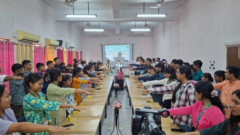 India News | Tripura University Commemorates Birth Anniversary of Dattopant Thengadi with Academic Reverence