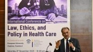 Business News | Global Dialogue on Law, Ethics, and Healthcare Policymaking Held at Navrachana University