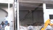 India News | Rajasthan: Under-construction House Collapses in Jaipur, Owner Rescued