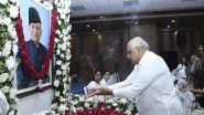 India News | Gujarat CM Pays Floral Tributes to Padma Awardee Late Joravarsinh Jadav