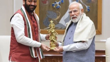 India News | Haryana CM Nayab Singh Saini Meets PM Modi in Delhi