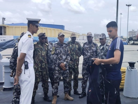 World News | INS Savitri Arrives in Mozambique, Fostering Stronger Bilateral Maritime Ties