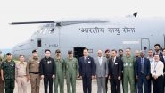 World News | Thailand: 197 Indians Repatriated from Mae Sot by Special Indian Air Force Flights