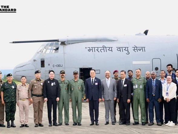 World News | Thailand: 197 Indians Repatriated from Mae Sot by Special Indian Air Force Flights
