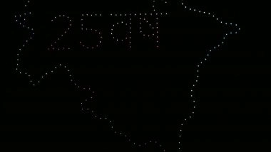India News | Over 300 Drones Illuminate Dehradun Sky on Uttarakhand Foundation Day