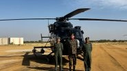 India News | Rajasthan: Lt Gen Dhiraj Seth Reviews Operational Preparedness of Forward Aviation Operating Bases