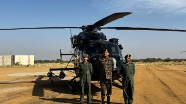 India News | Rajasthan: Lt Gen Dhiraj Seth Reviews Operational Preparedness of Forward Aviation Operating Bases
