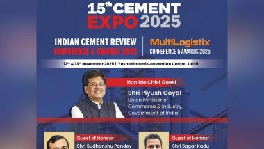 Business News | Indian Cement Review Leads Decarbonisation Dialogue at Cement Expo 2025 in Delhi