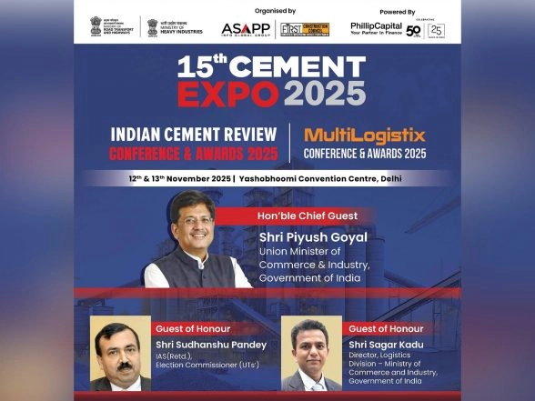 Business News | Indian Cement Review Leads Decarbonisation Dialogue at Cement Expo 2025 in Delhi