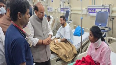 India News | Delhi Blast: Delhi LG VK Saxena Takes Stock of Situation, Meets Victims at Lok Nayak Hospital