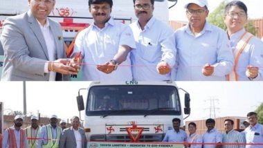 Business News | Supreme Auto Carrier, in Collaboration with Toyota Logistics (TLKI), Launches Its First CNG-powered Trailer - a Milestone in Sustainable Auto Logistics
