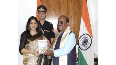 Business News | Dr. Sohini Sastri, 2-Time President Award-Winning Astrologer, Life Coach and Philanthropist, Meets Hon'ble Governor of West Bengal Dr. C. V. Ananda Bose