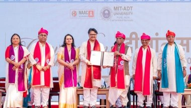 Business News | MIT-ADT University Holds 8th Convocation Ceremony with Great Enthusiasm