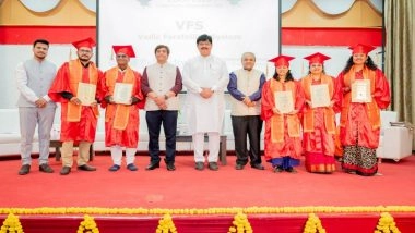 Business News | CosmoGuru Hosted CGCD 2025 Convocation at LJ University for the World's First Cosmologers